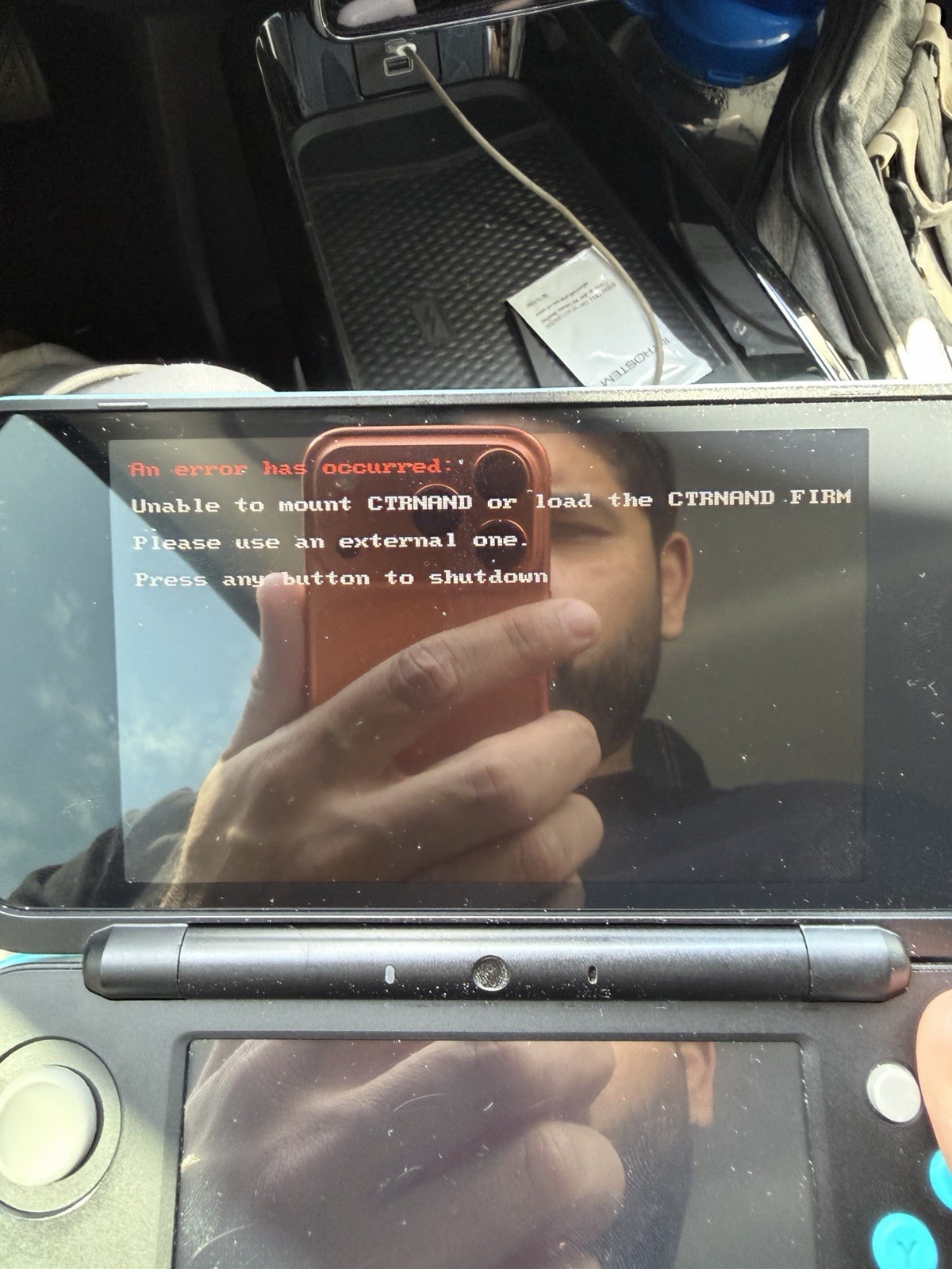 Nintendo New 2DS XL Turquoise Black Console For Parts & Repair DOESNT WORK! READ