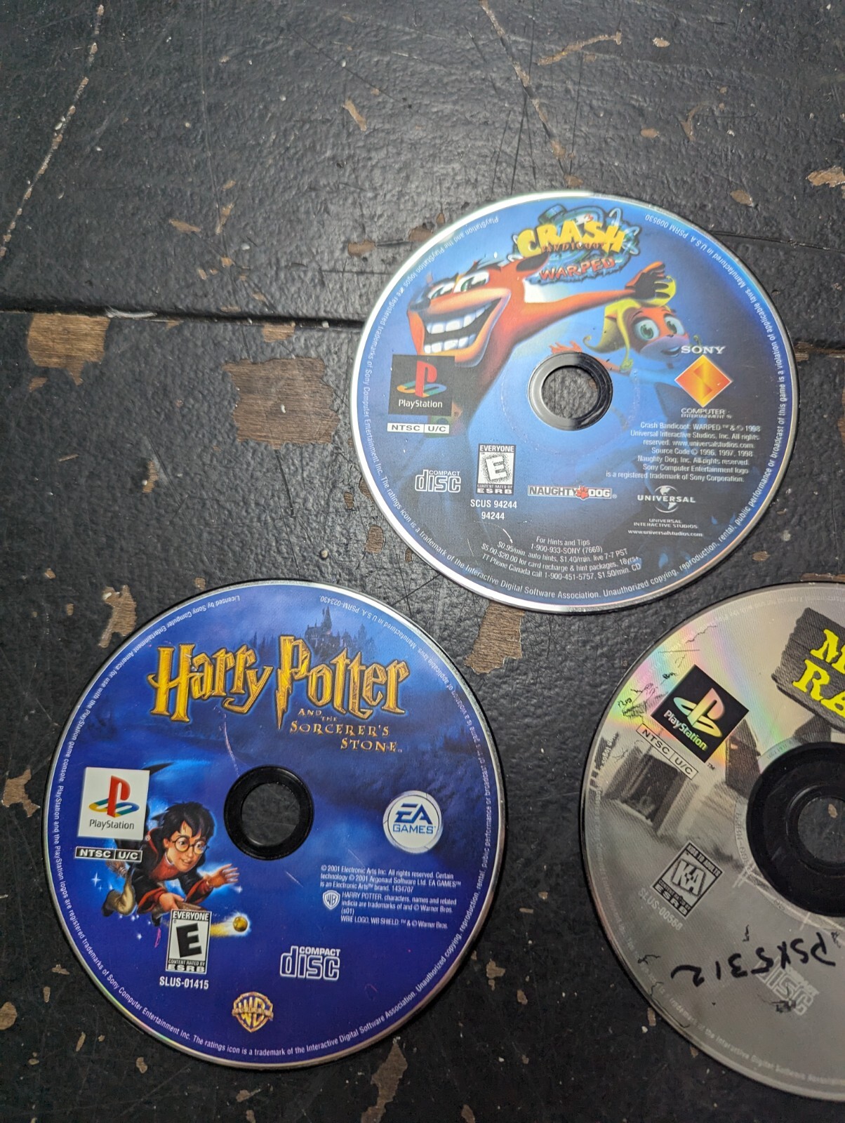 Lot of 11 PlayStation Games NOT Working Discs Only Monster Rancher Vice City Sto