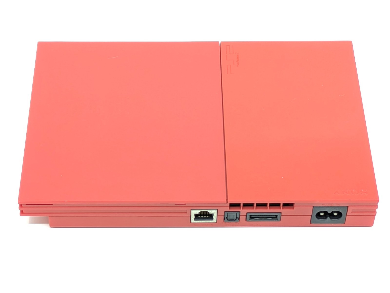 Sony PS2 Slim Cinnabar Red SCPH-90000 CR Console NTSC-J Tested Working
