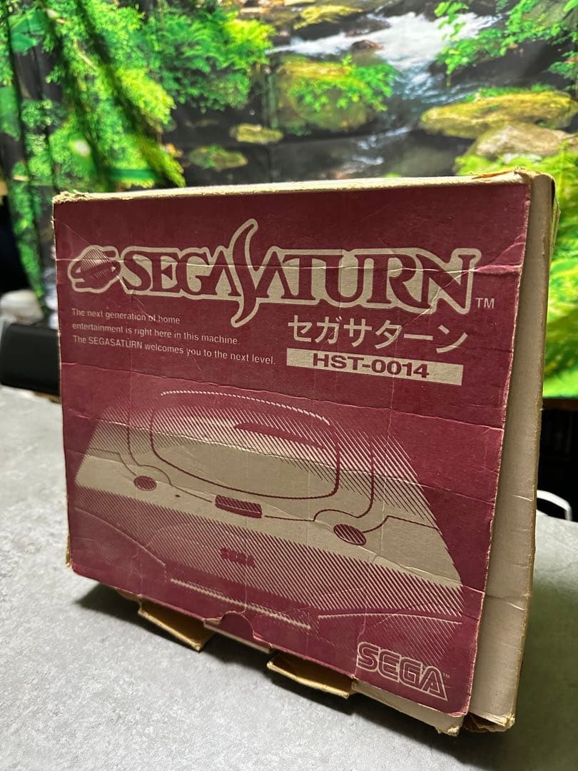 Tested and Working Sega Saturn Console Set (HST 0014) with Box and Controller
