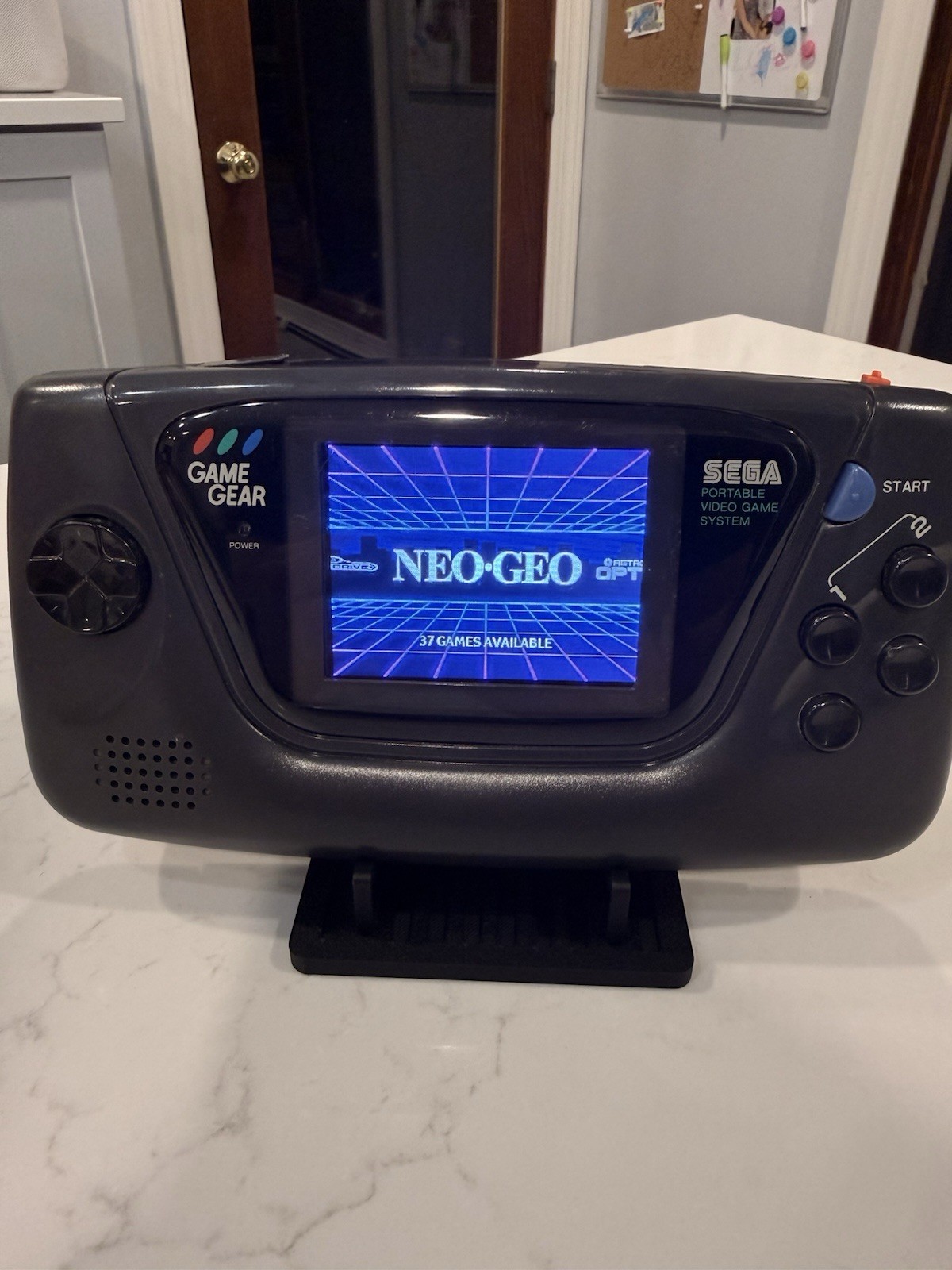 SEGA Game Gear Handheld System – Black, Running RPI