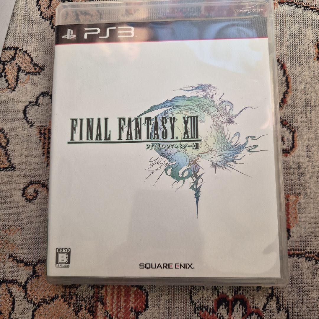 Square Enix Final Fantasy XIII PS3 Video Game Used Authentic Collectible