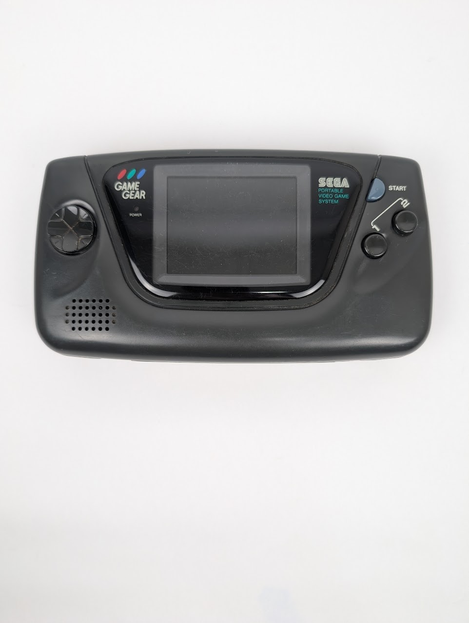 SEGA Game Gear Handheld System NOT WORKING – FOR PARTS See Details POWERS ON