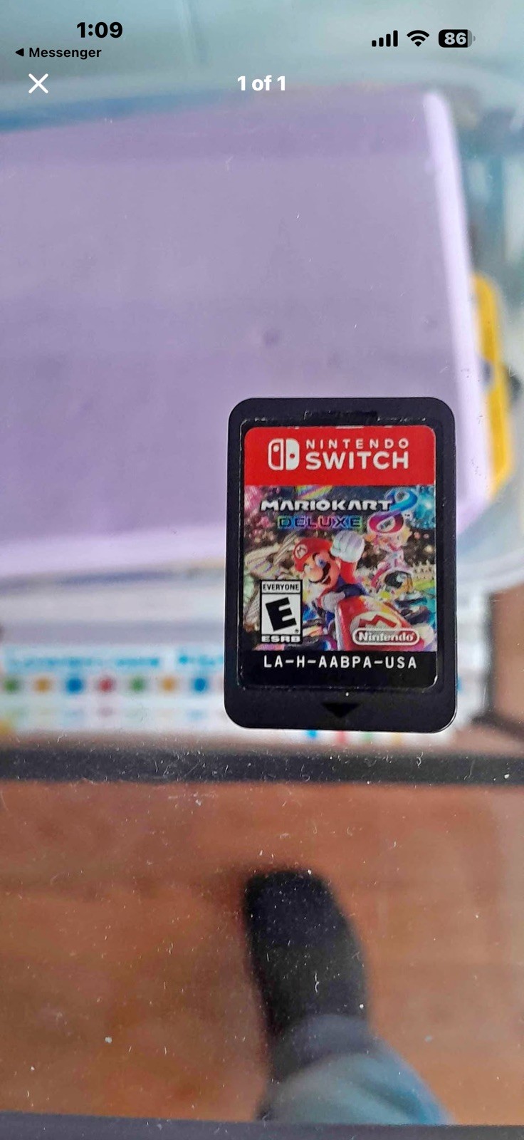 Nintendo Switch OLED Model HEG-001 Handheld Console – 64GB + Mario Kart 8