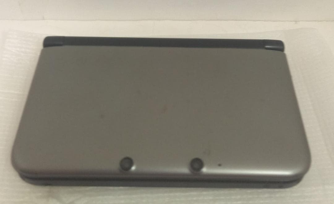 3DS/2DS/DS Working Item Nintendo 3Ds Ll Body Black Silver Box Manual Inclu Japan
