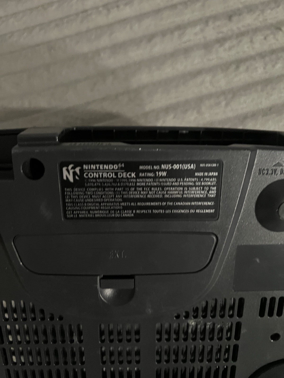 Nintendo 64 Console With Controller (No Cables)