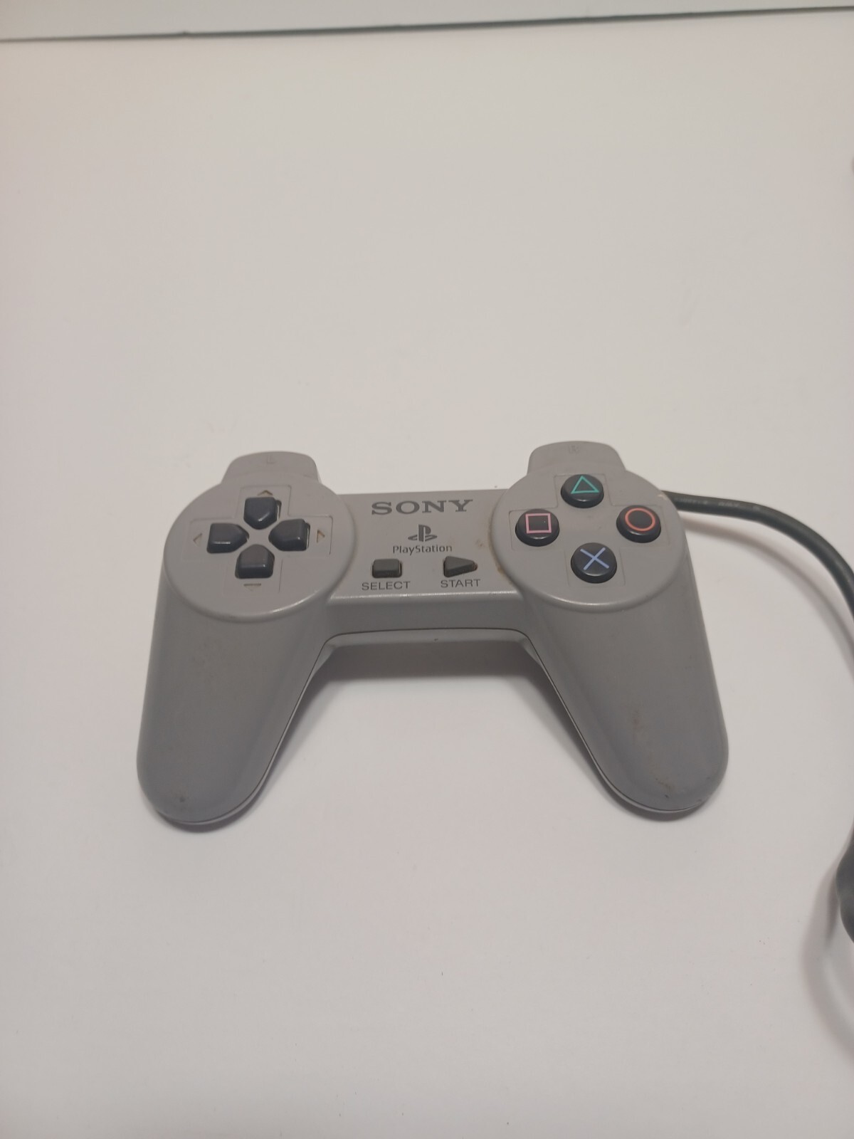 Sony PlayStation 1 Game Console Bundle W/Controllers, Cables, and Game READ