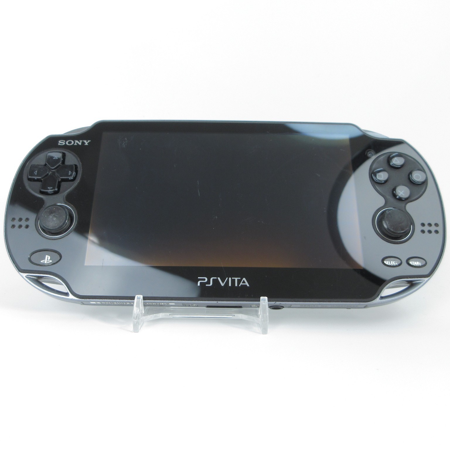 【Good】Sony PS Vita PCH-1000 Crystal Black Wi-Fi Model Console Only #RET1101/03