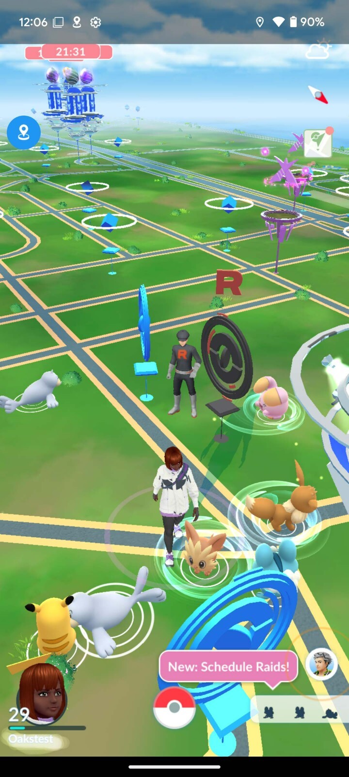 Android pixel 4 White 128gb rooted Pokemon go spoofing phone safe Monster Hunter