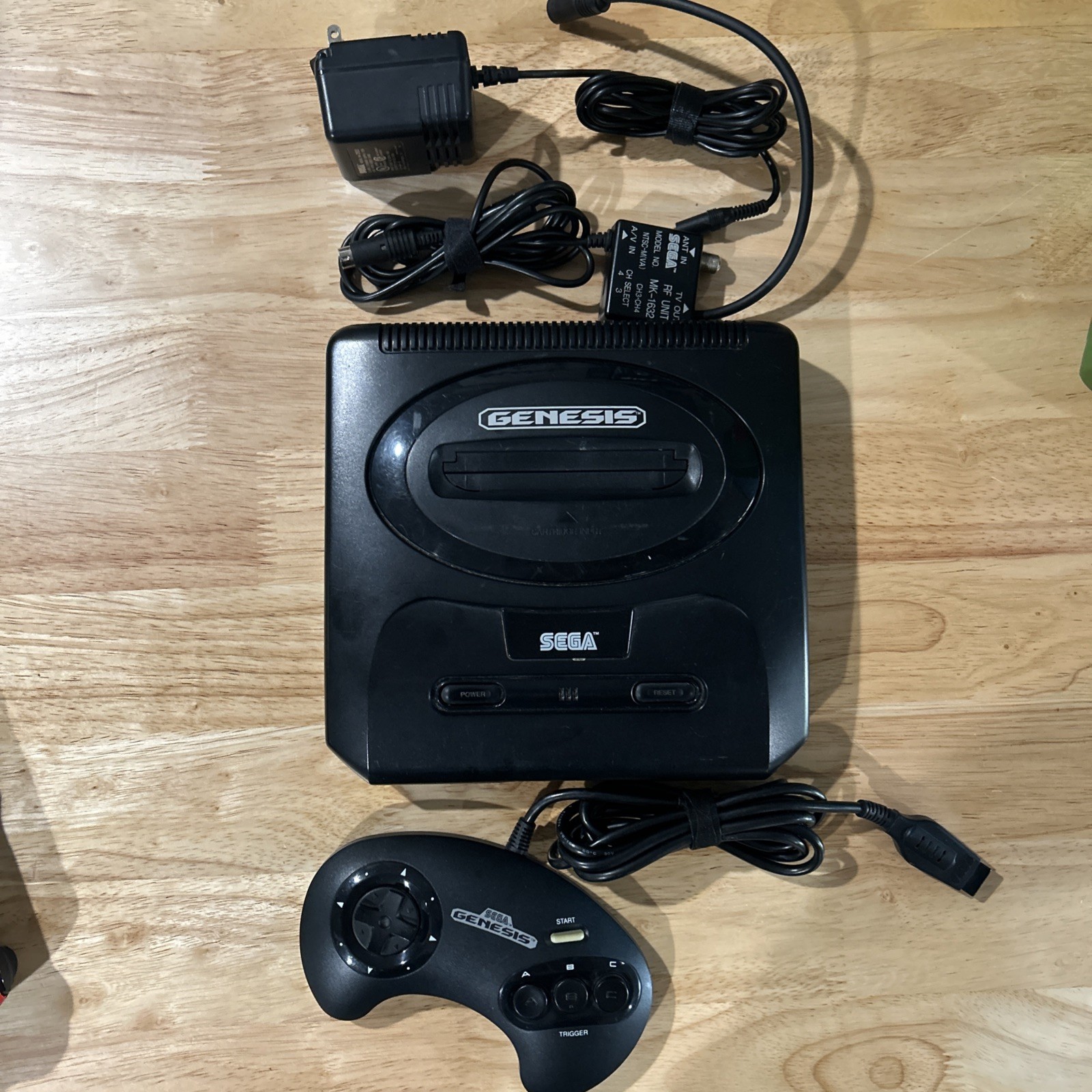 Sega Genesis Console Model 2 With Controller