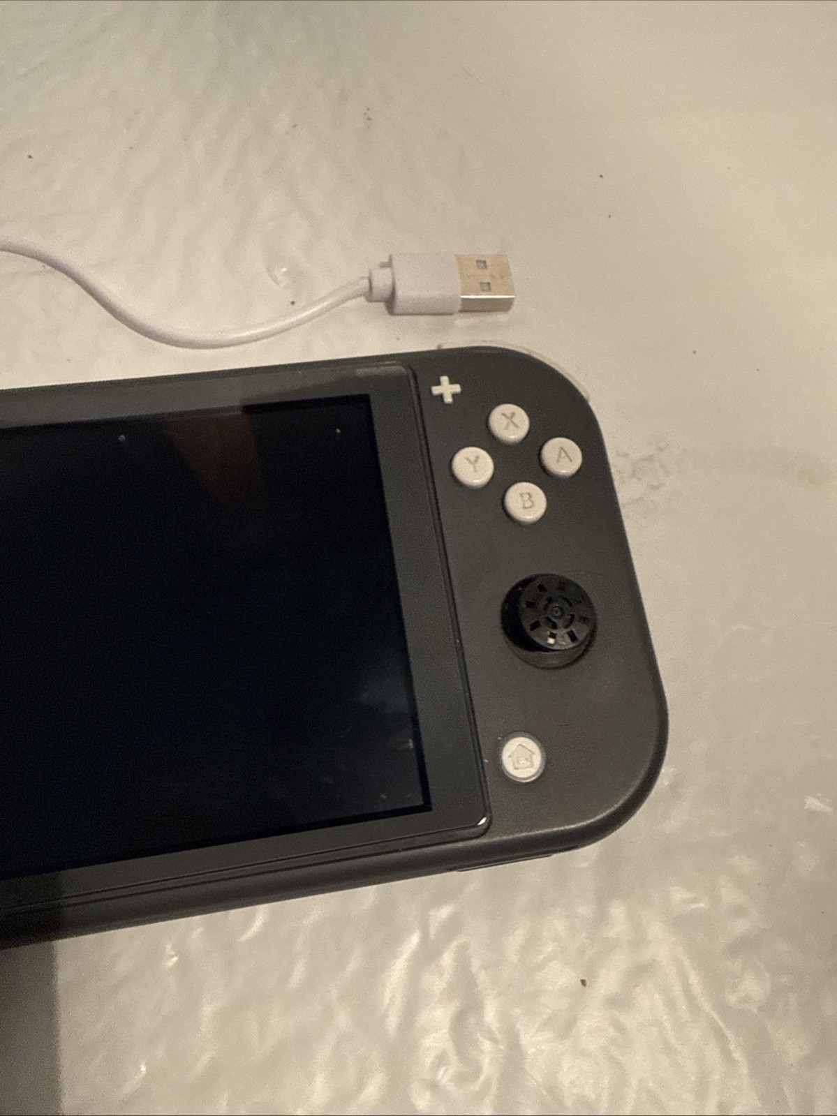 NINTENDO SWITCH LIGHT w/charger cord gray tested excellent working+condition