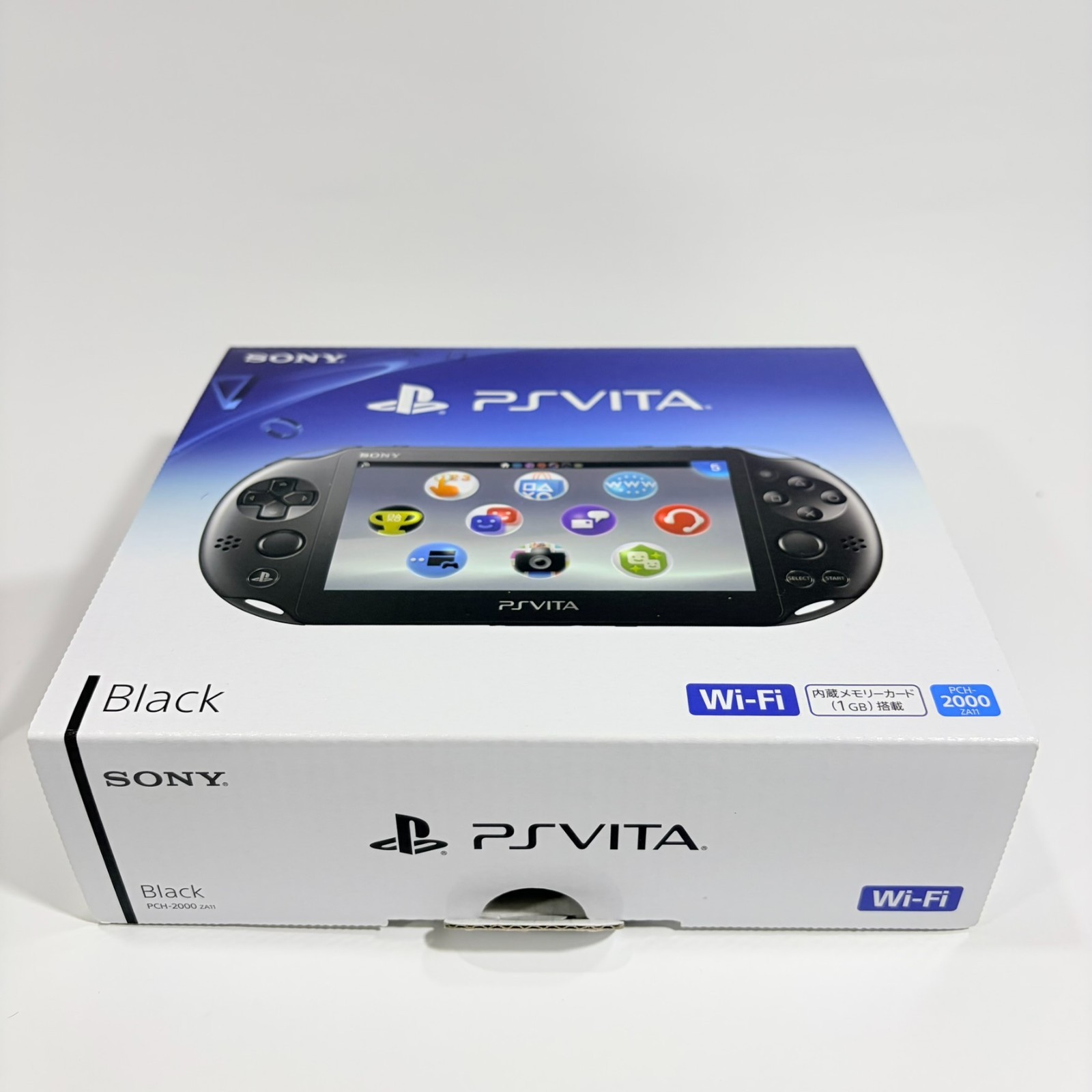 [Near Mint] Sony PS Vita PCH-2000 Black Value Pack 16GB Memory Card Boxed Japan