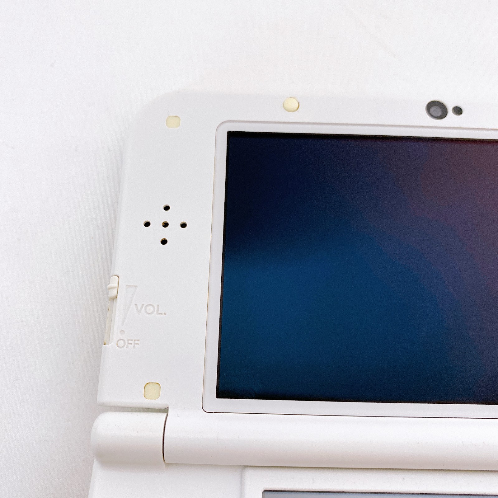 【Dual IPS】New Nintendo 3DS XL LL Pearl White Console Japan Tested Working Rank S