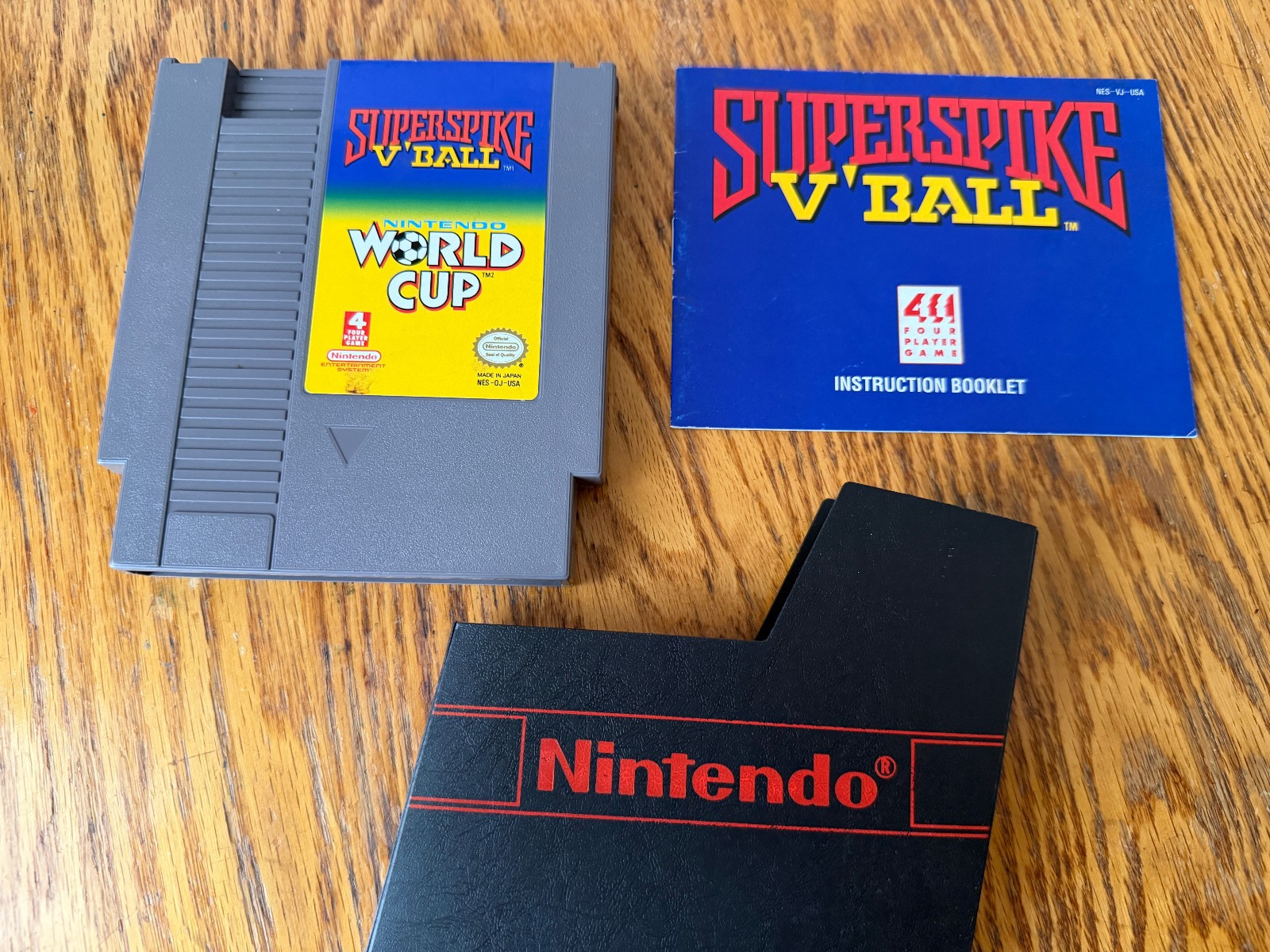 NES Sports Set complete in box nintendo satellite with original 6 batteries MINT