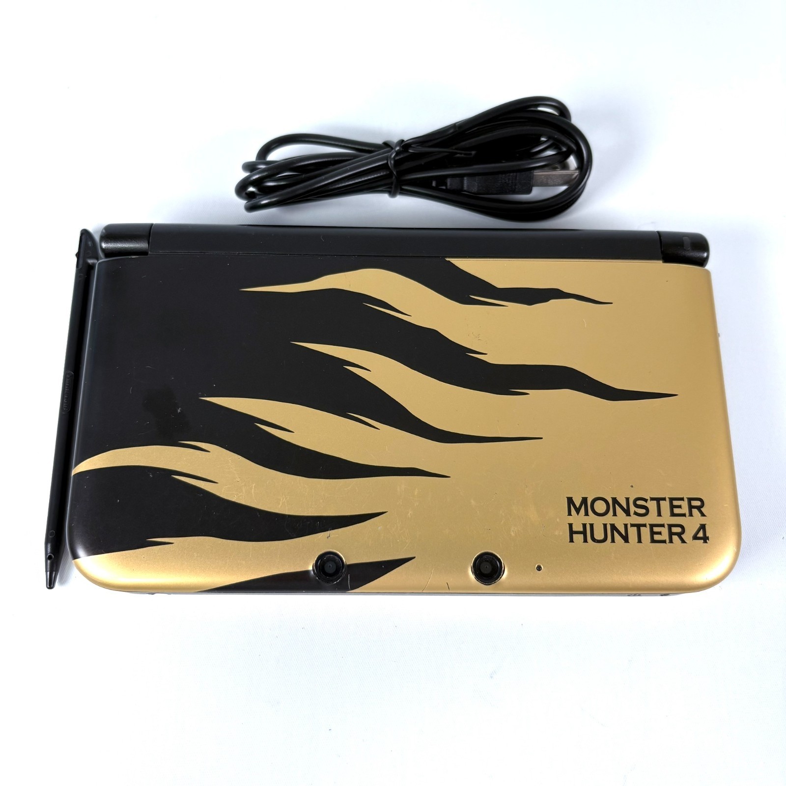 Nintendo 3DS XL LL Monster Hunter 4 Rajang Gold Limited Console NTSC-J