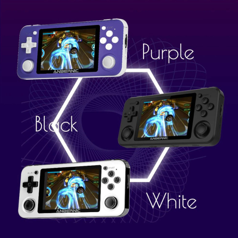 Anbernic RG351P Retro Game Console Handheld Linux 64Bit 128G 2500Game IPS Screen