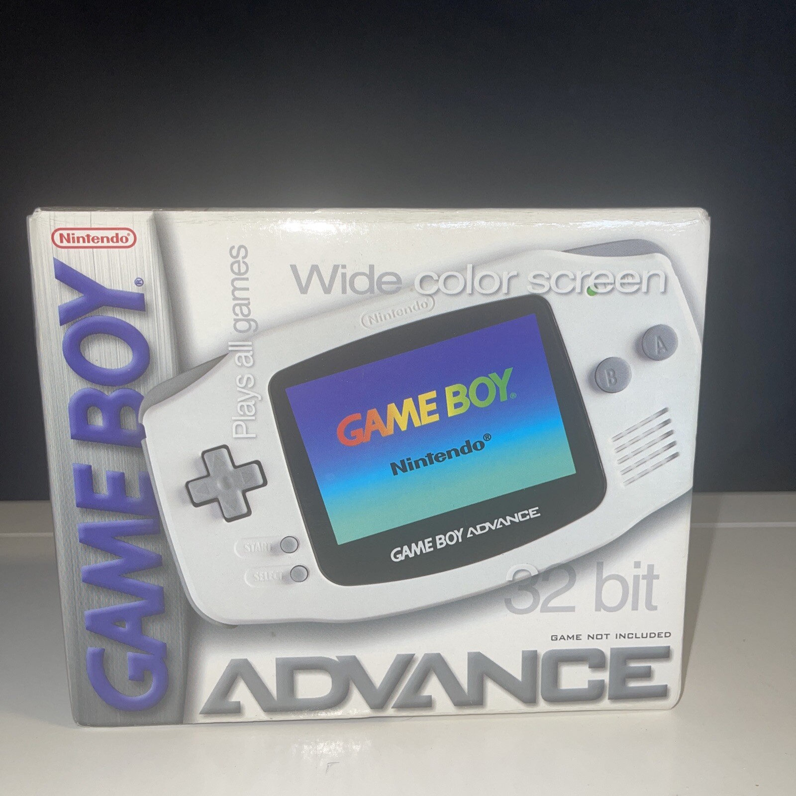 Nintendo Game Boy Advance White Handheld System