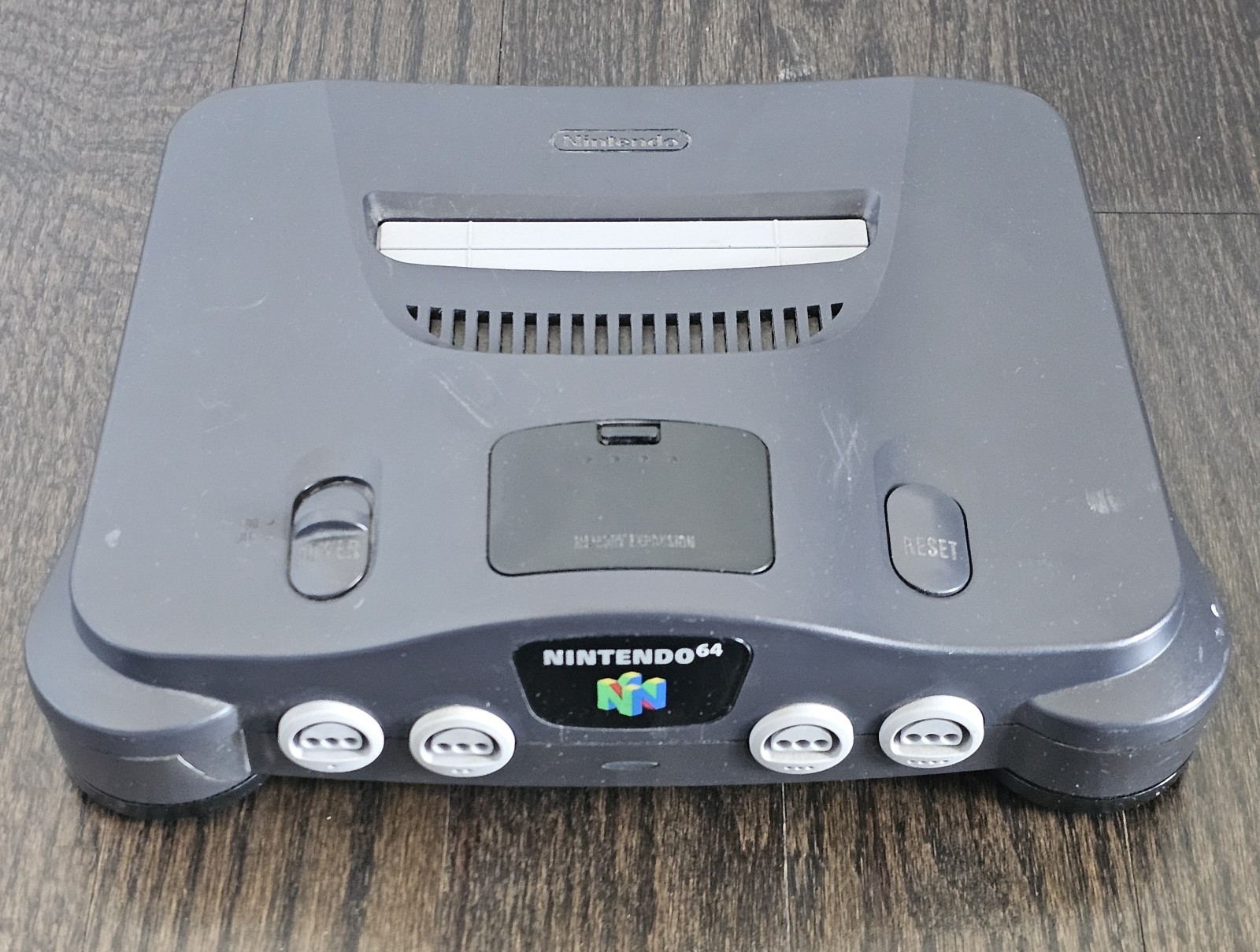 Nintendo 64 Console Bundle w/ OEM Controller and OEM Cords. Tested And Works!