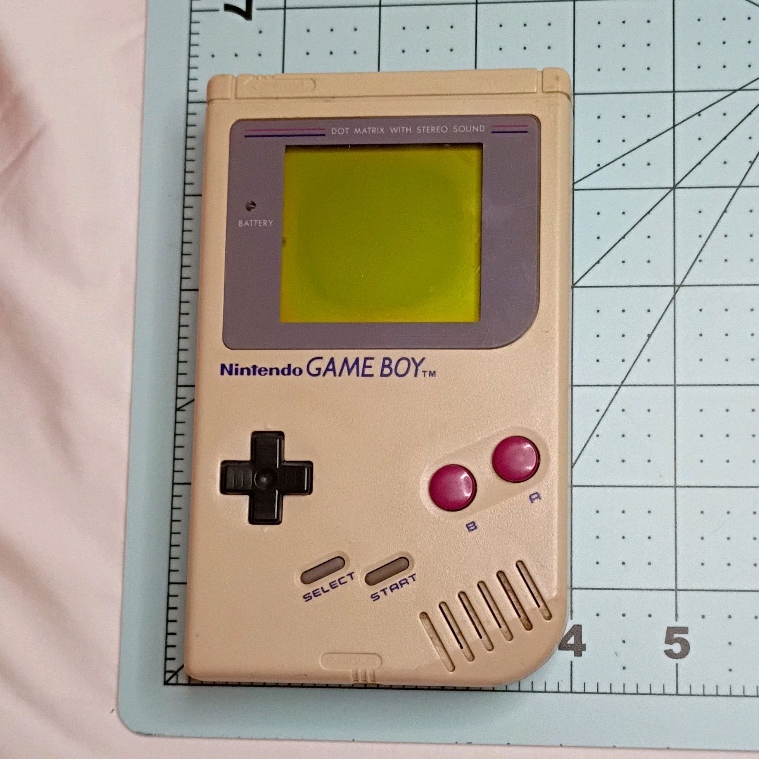 VTG Nintendo Game Boy Handheld System Console Beige Please Read Description