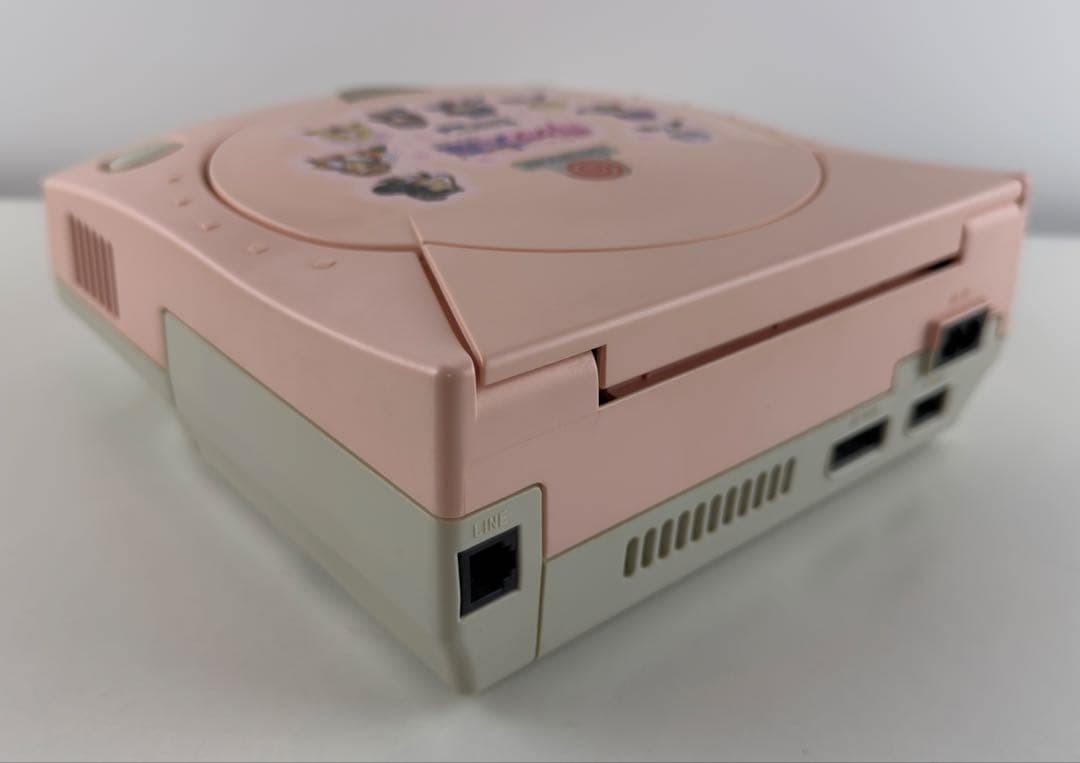 SEGA Dreamcast Sakura Wars Limited Edition Pink Console Controller Tested Japan