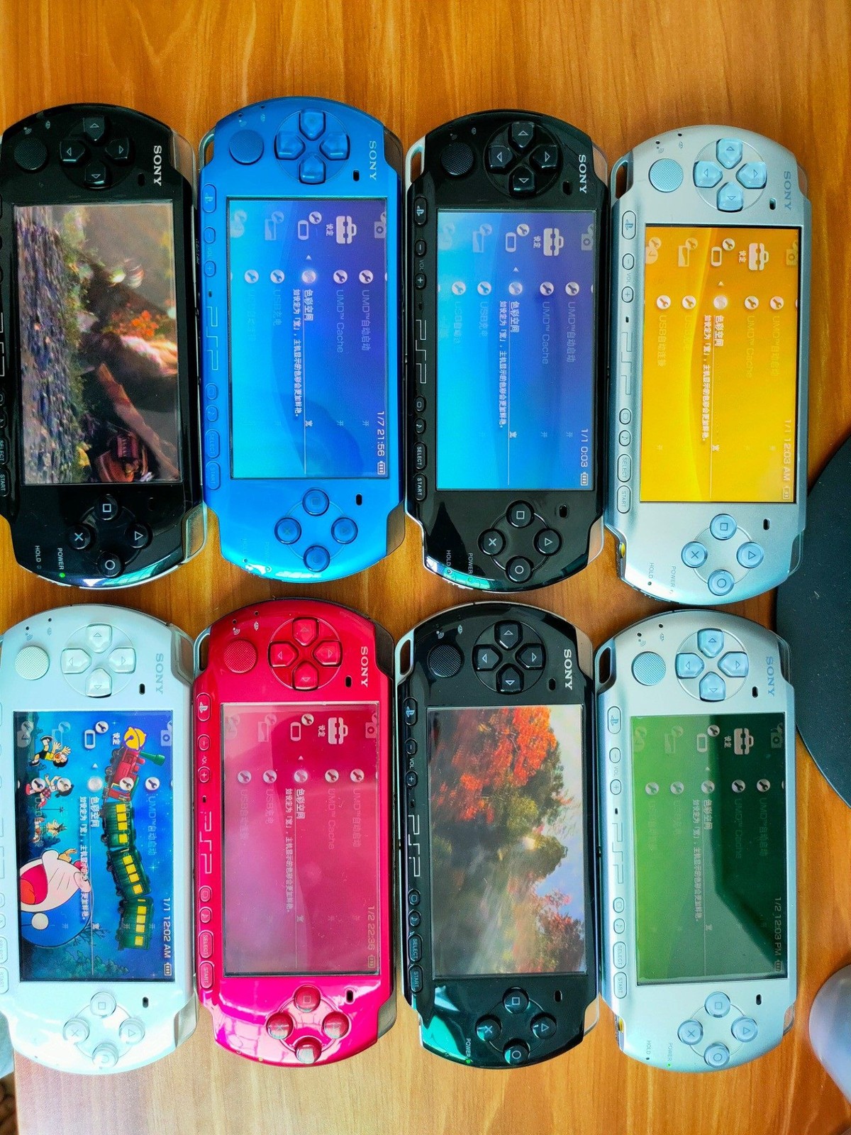 128G large memory Sony psp3000, with color space!