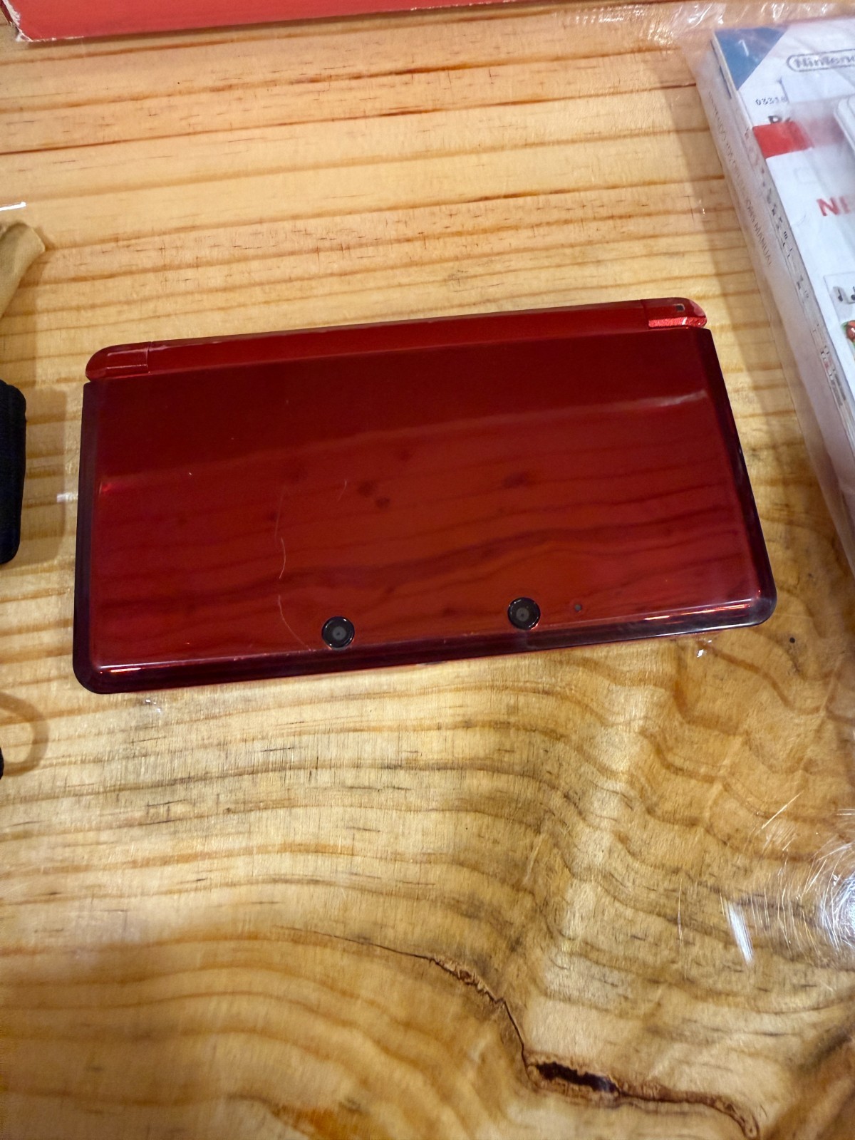 Nintendo 3DS Handheld Console Flame Red (Complete)