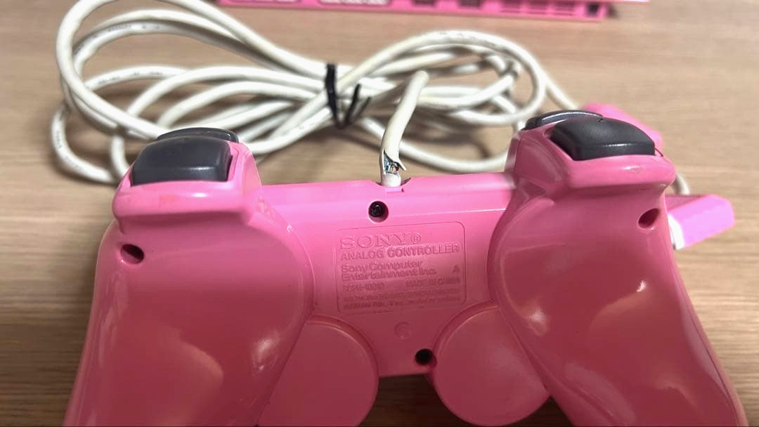 Sony Playstation2 SCPH-77000PK Pink Limited Console Tested w/ Controller, Cable