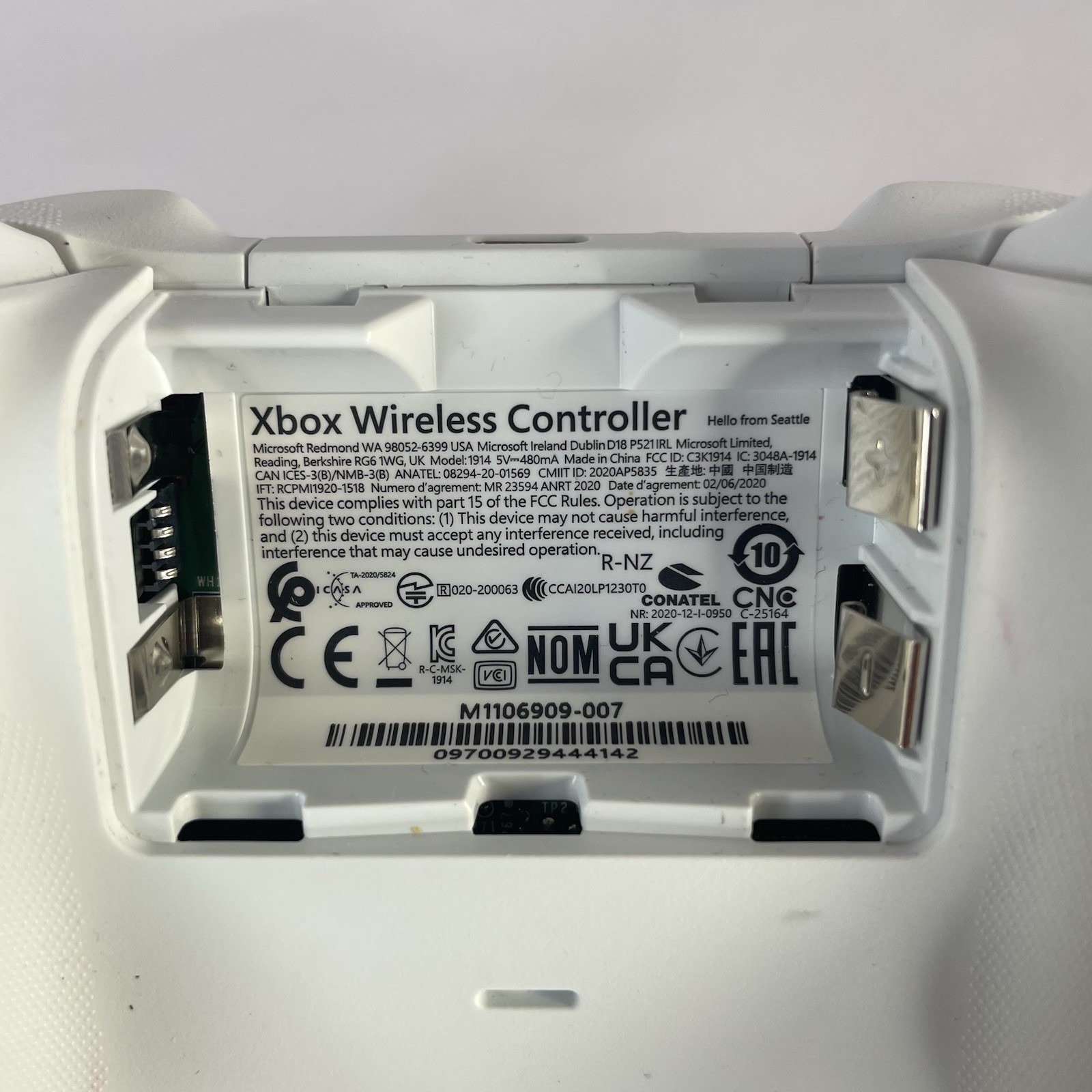 Microsoft Xbox One 500GB White Console Model 1540 TESTED