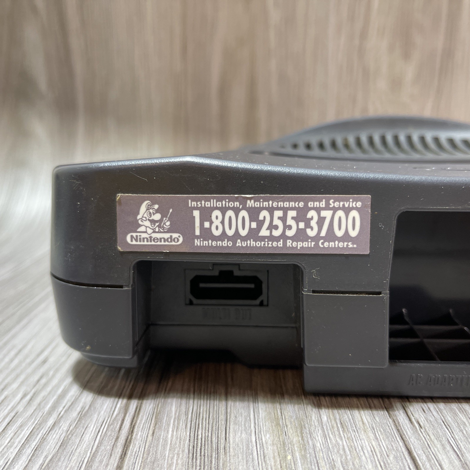 Nintendo 64 N64 System Console And Power Supply Tested & Working With 1 Control