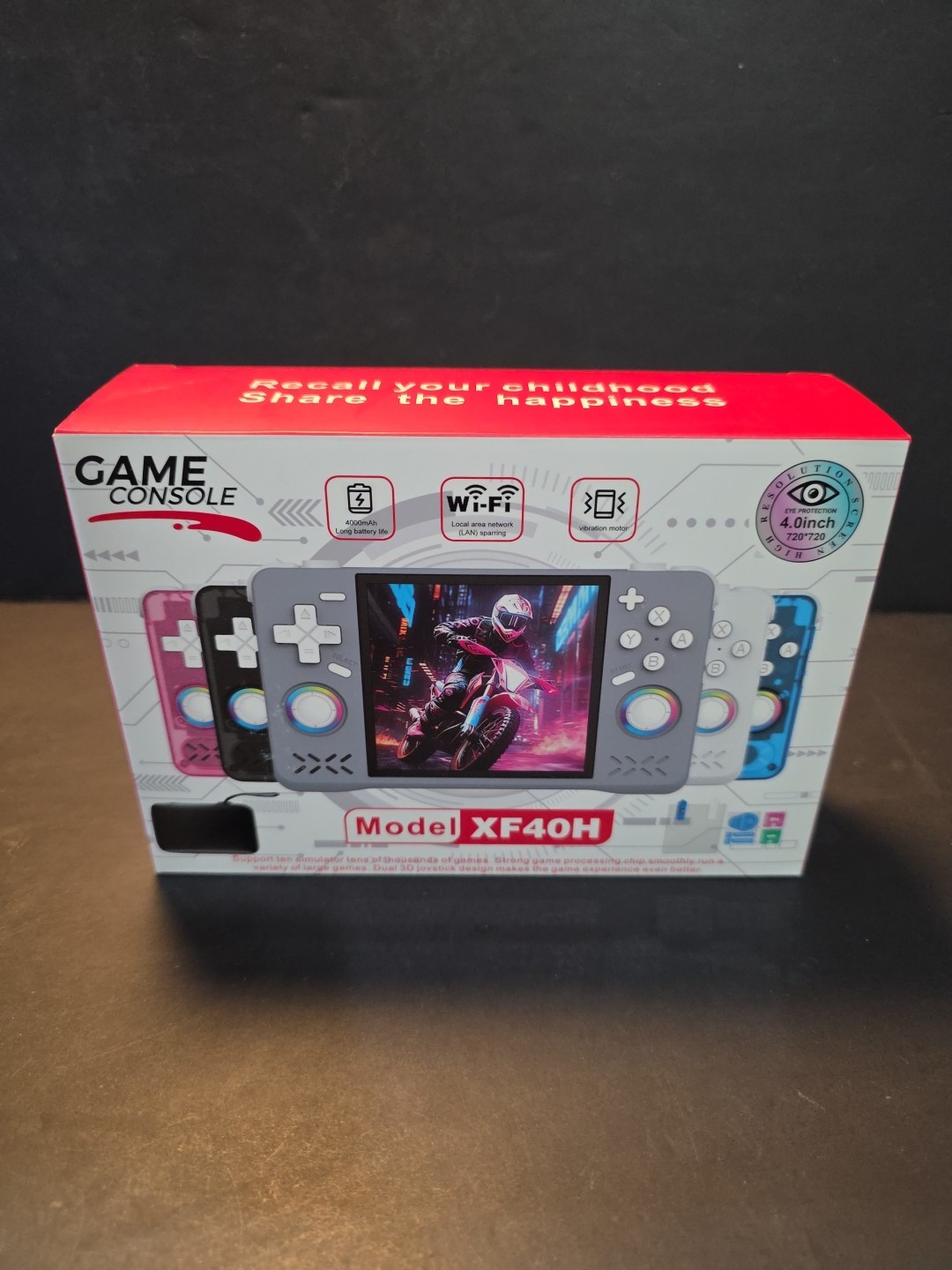 XF40H Handheld Game Console, Retro Gaming Console Preloaded Classic Games!! USA