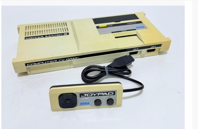 SEGA MARK III Game Console Hard Sega Mark 3 Rare W-99 Working Condition