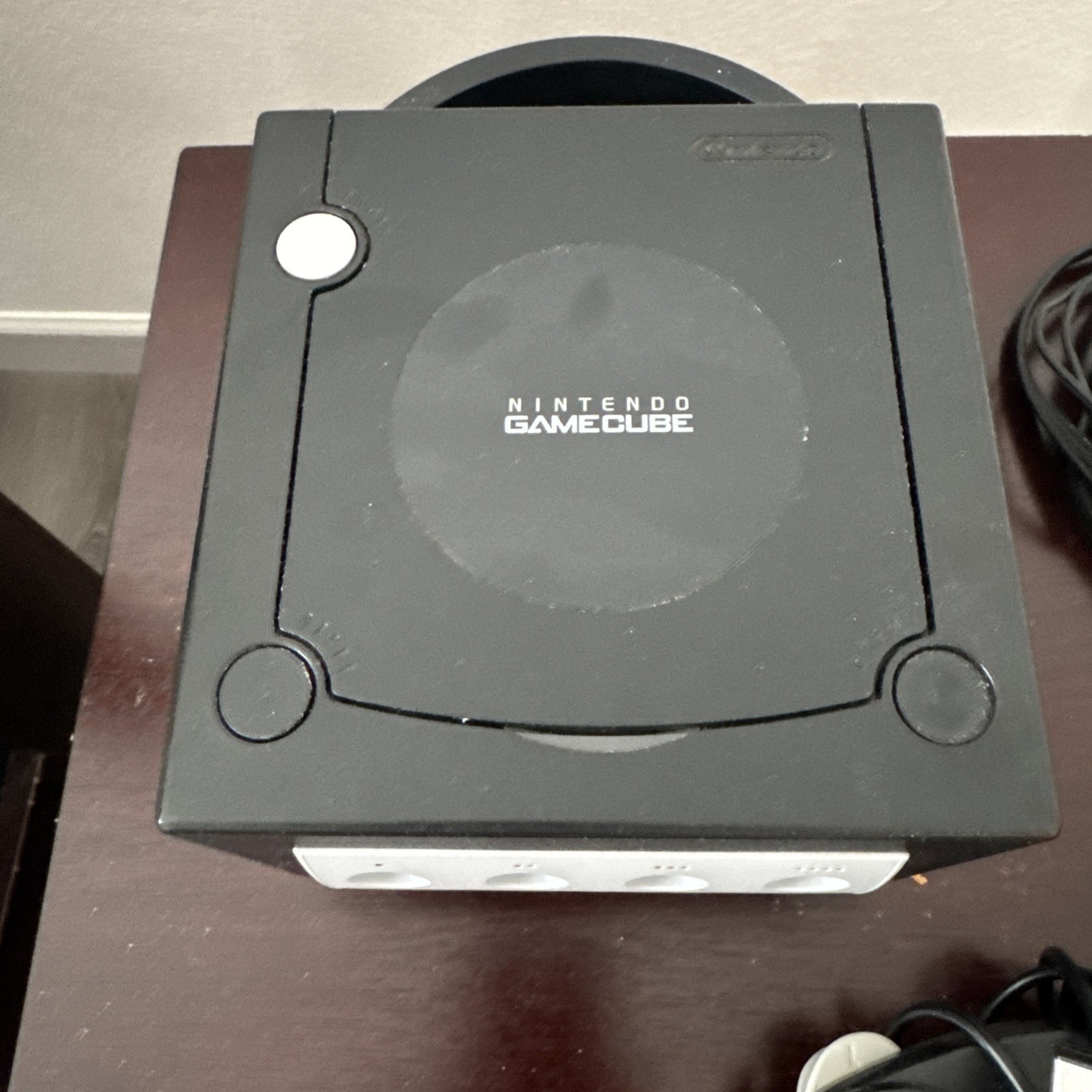 Nintendo GameCube Console, Controller Black Model DOL-101 Tested Working ALL OEM