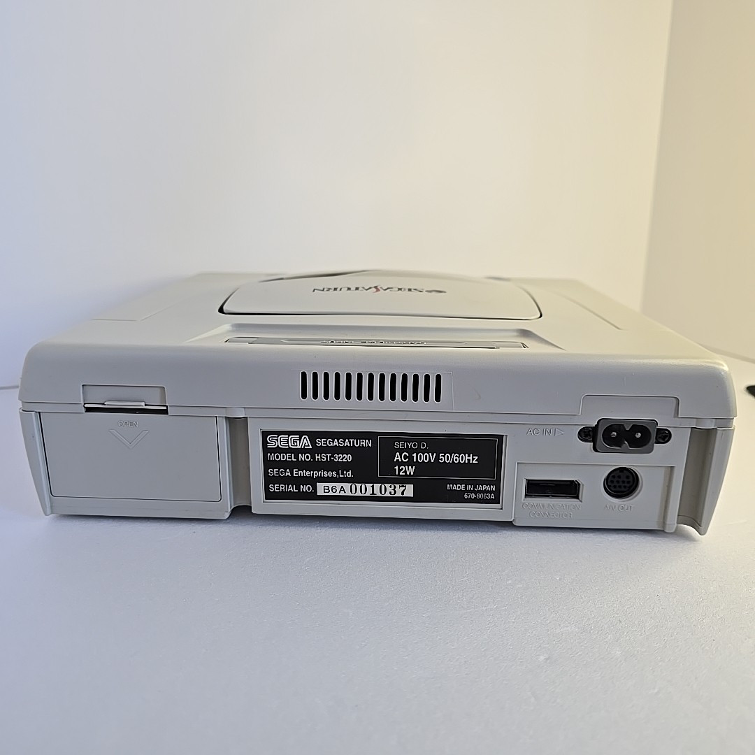 Sega Saturn HTS-0014 Console Complete in box, Tested, Authentic from Japan