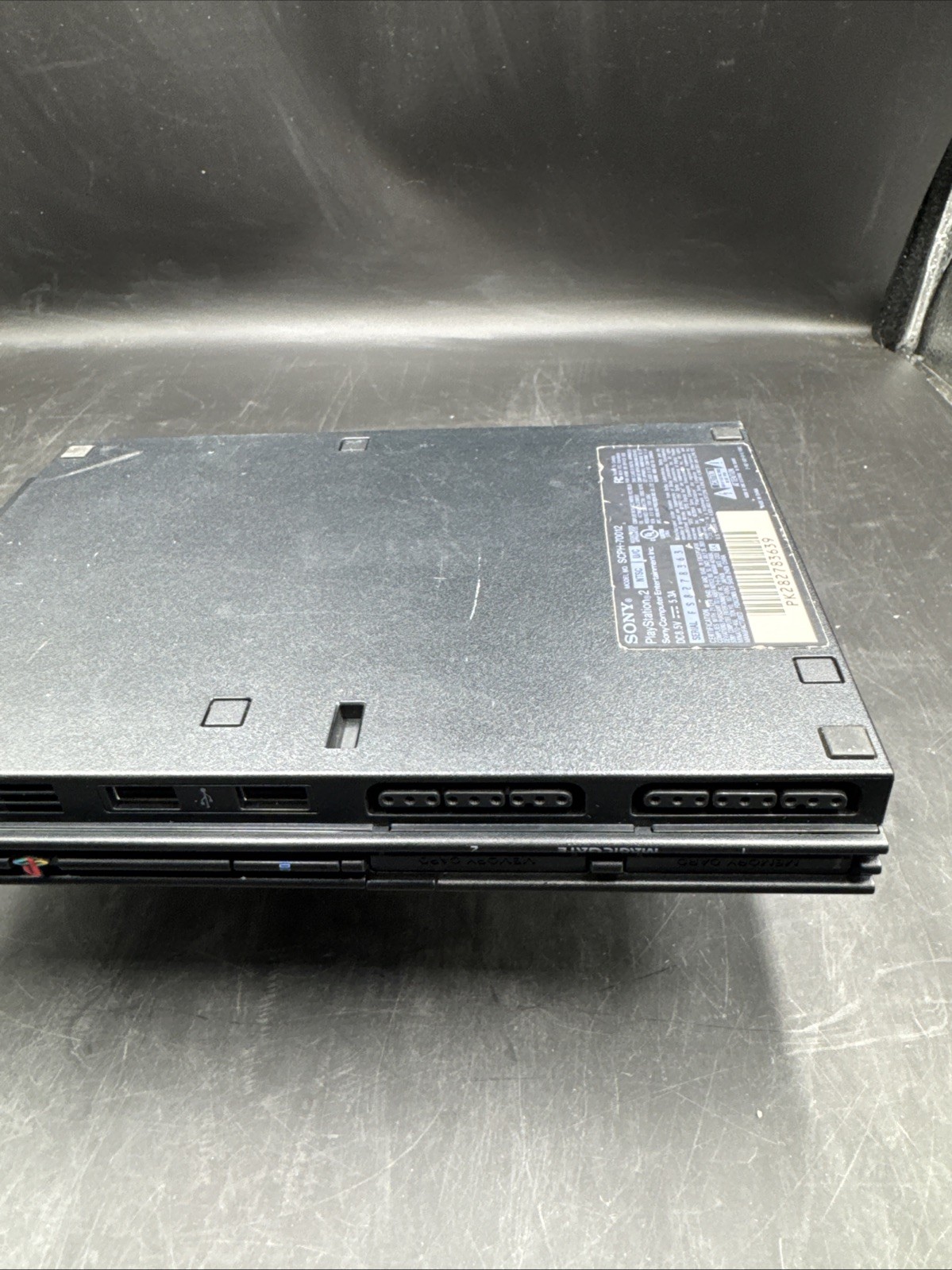 Sony PlayStation 2 PS2 Slim Console SCPH-70012 Black Tested Working Console Only