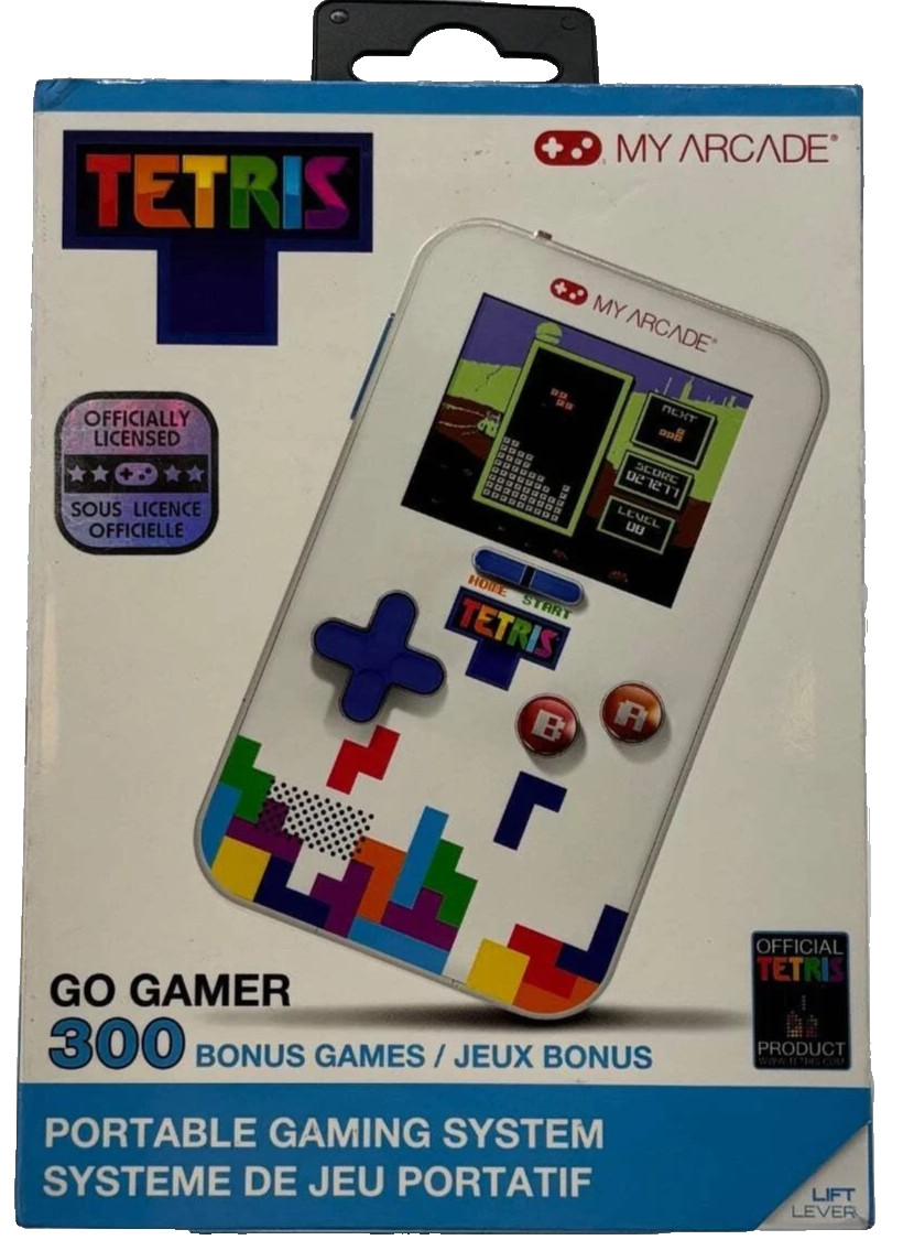 New My Arcade Tetris Go Gamer Portable Gaming System DGUNL-7029 FREE SHIPPING