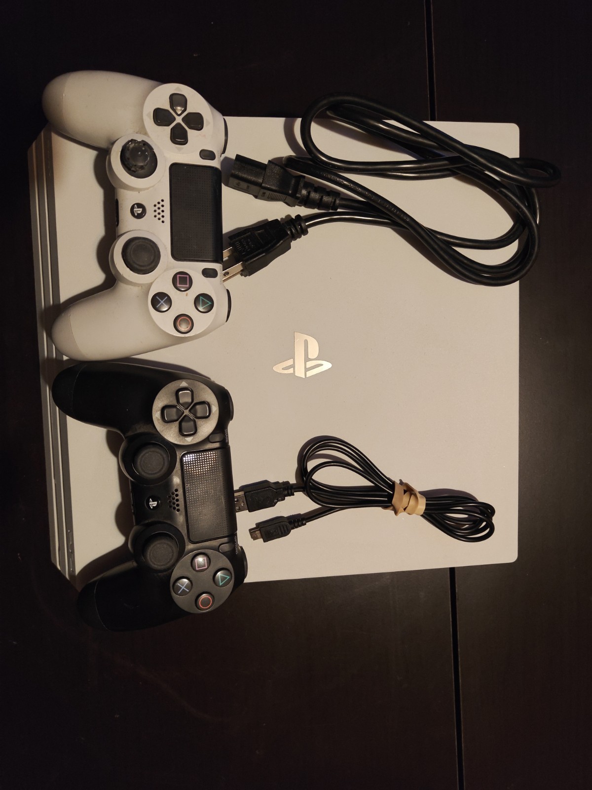 Sony PlayStation 4 Pro PS4 1TB Destiny White Console CUH-7015B Tested