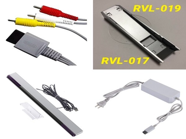 Nintendo Wii RVL-001 Console remote Nunchuck Region US Authentic tested