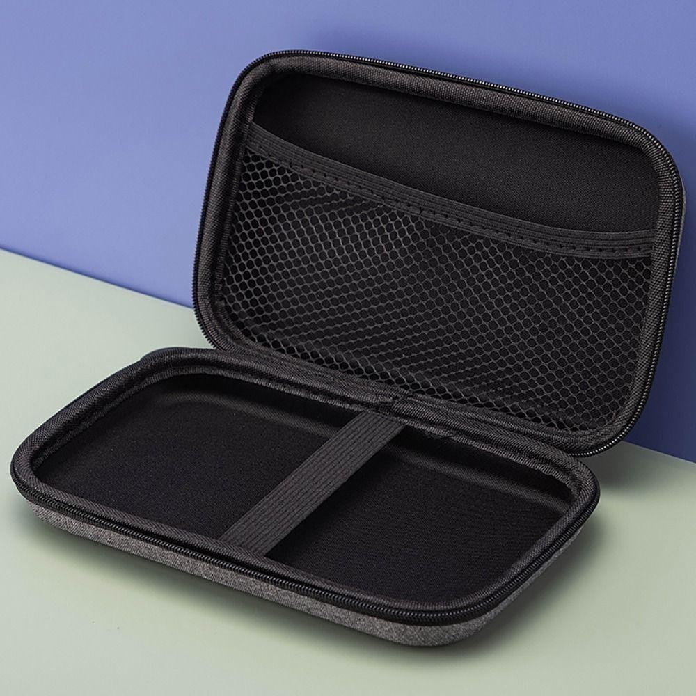 Portable EVA Game Console Case RG35XX H Storage Bag Zipper Hard Shell Travel Pou
