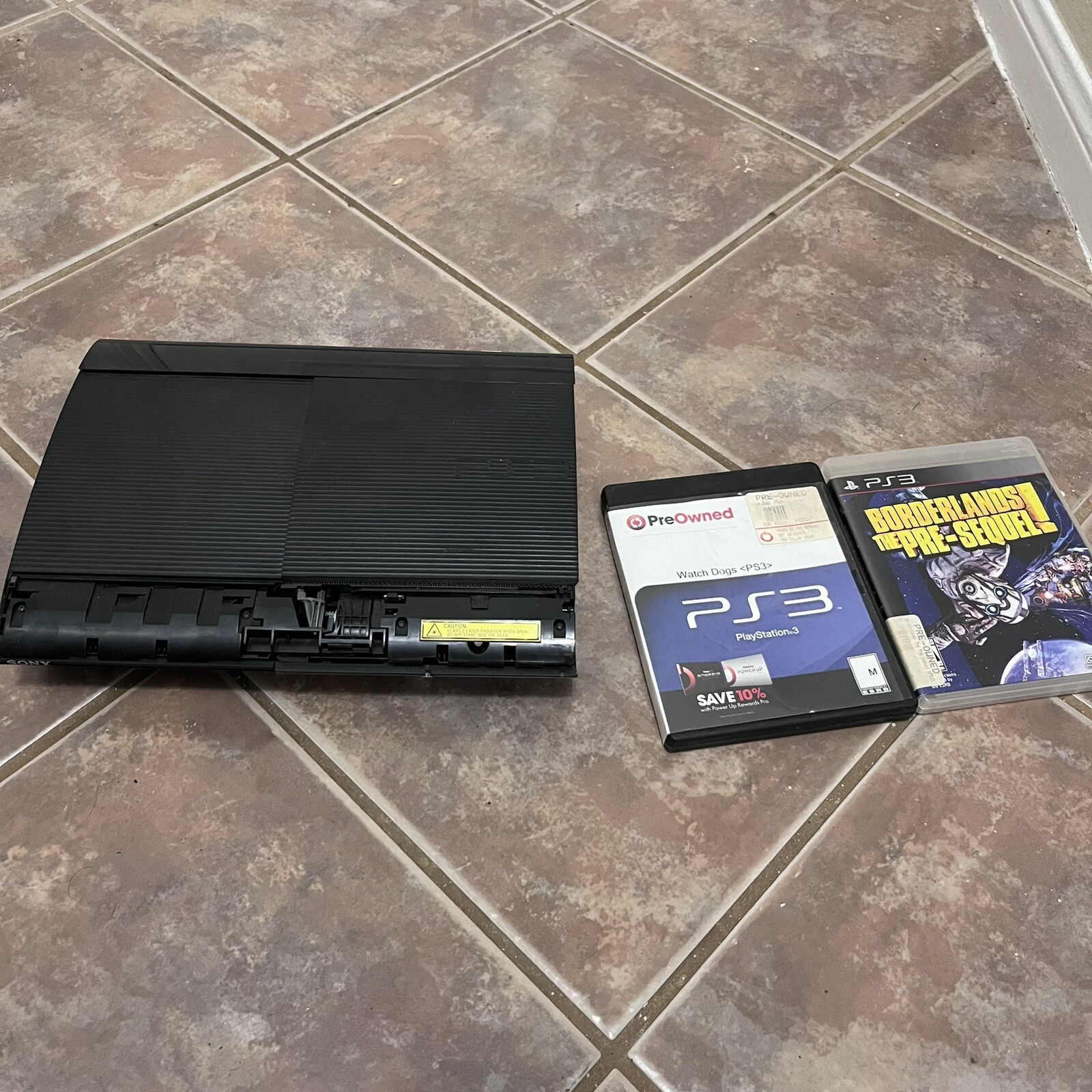 PlayStation 3 PS3 Super Slim CECH-4001B Console Tested Working