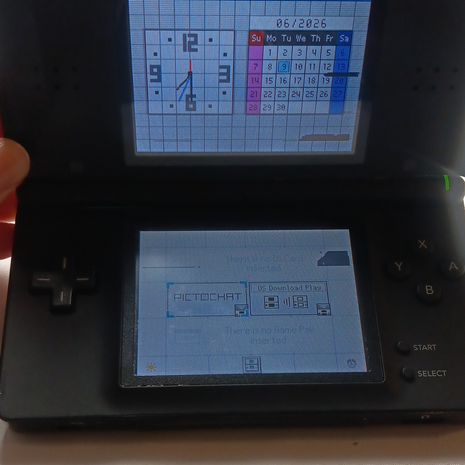 Nintendo DS Lite Black Touchscreen Handheld Console Only NTSC-U/C USG-001