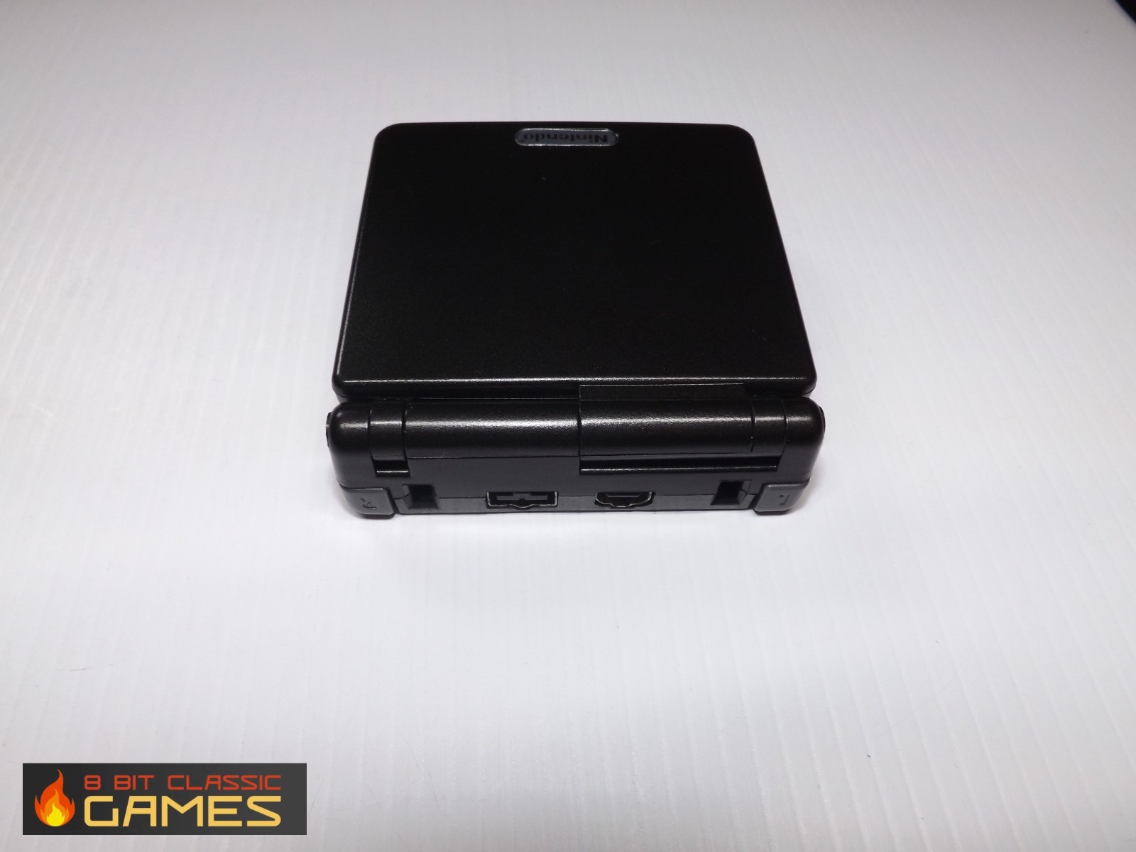 RESHELLED! NEW BATTERY! Black Nintendo Gameboy Advance SP 101 System – 610a