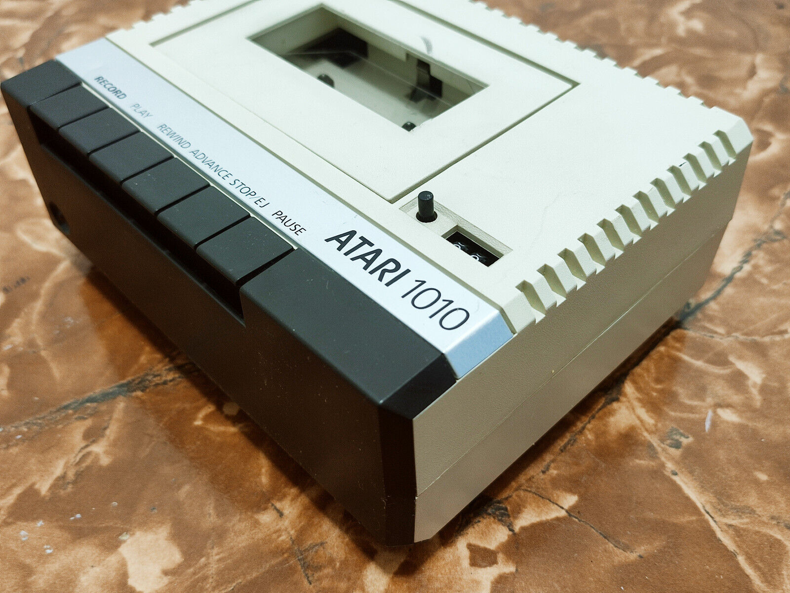Vintage Atari 1010 Program Recorder Untested For Parts or Repair