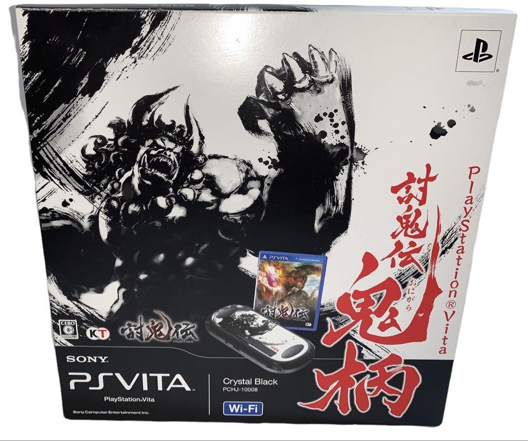【Excellent】PS Vita Console System PCH-1000 TOUKIDEN ONI GARA Limited Model JPN
