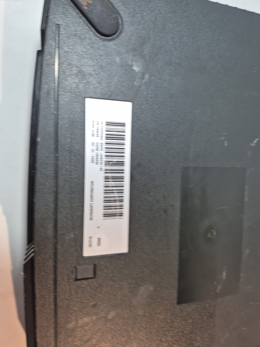 Original Xbox Console Only For Parts Or Repair Tray Sticks Yellow Light Blinks