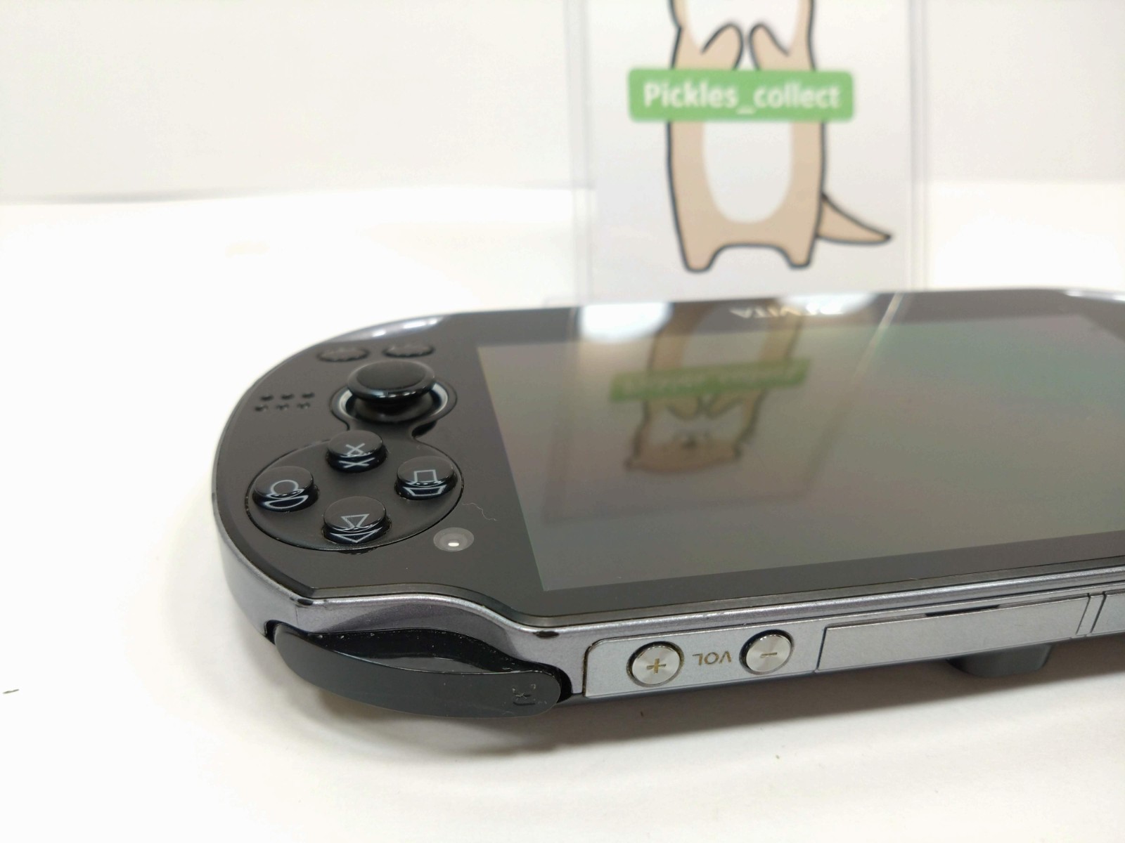 PS Vita Crystal Black PCH 1100 Console w/8GB Wi-Fi PSV Tested Sony 0316E