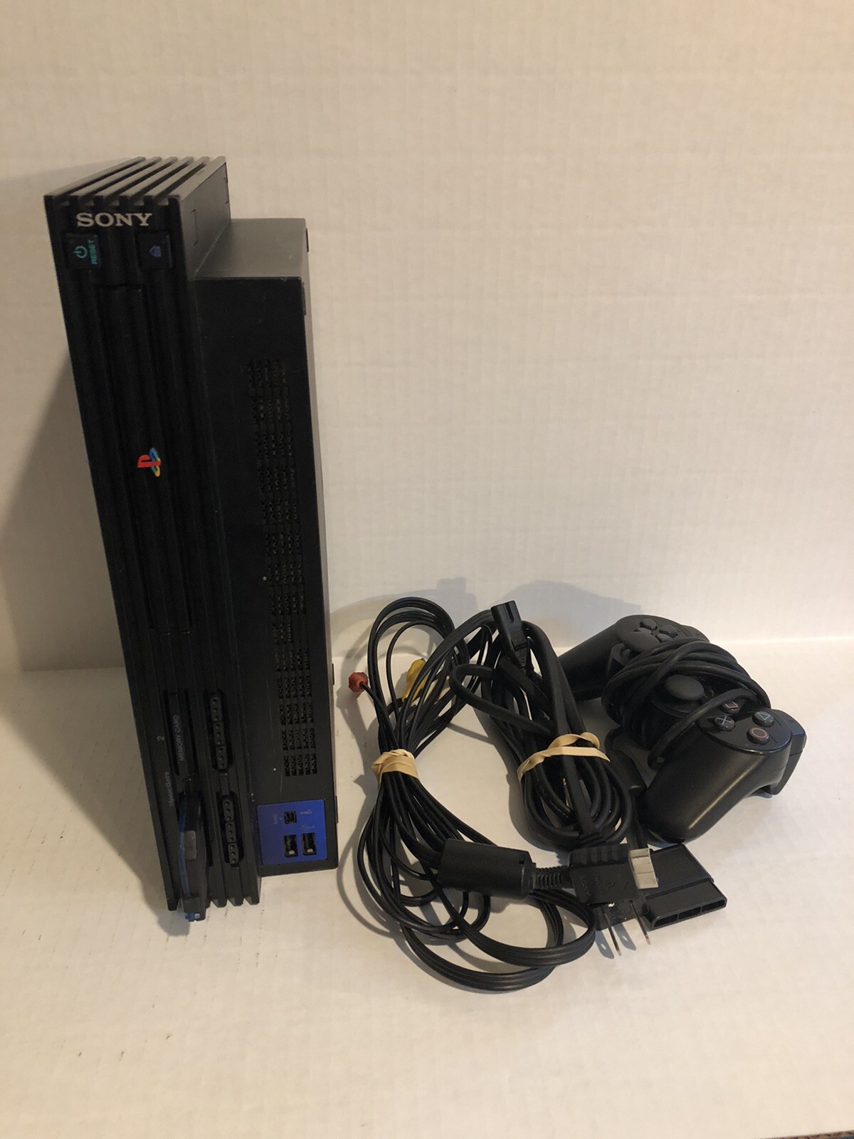 Sony PlayStation 2 w Memory Card & 9 Games. Used Good Condition