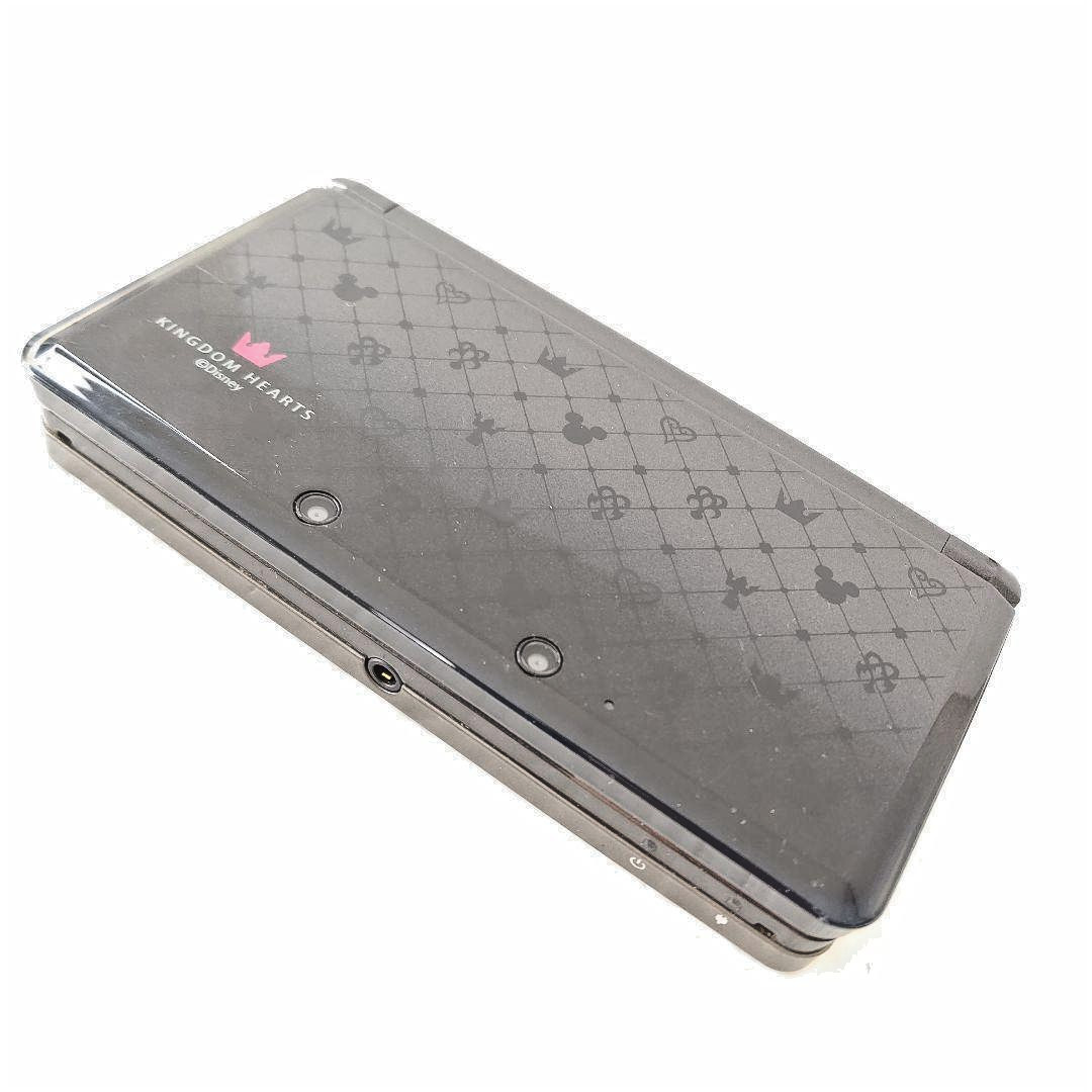 Nintendo 3DS Kingdom Hearts 3D Dream Drop Distance Black Console Tested from JPN