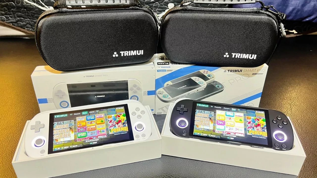 TRIMUI SMART PRO Open Source Linux Handheld Gaming Console free 1000 games