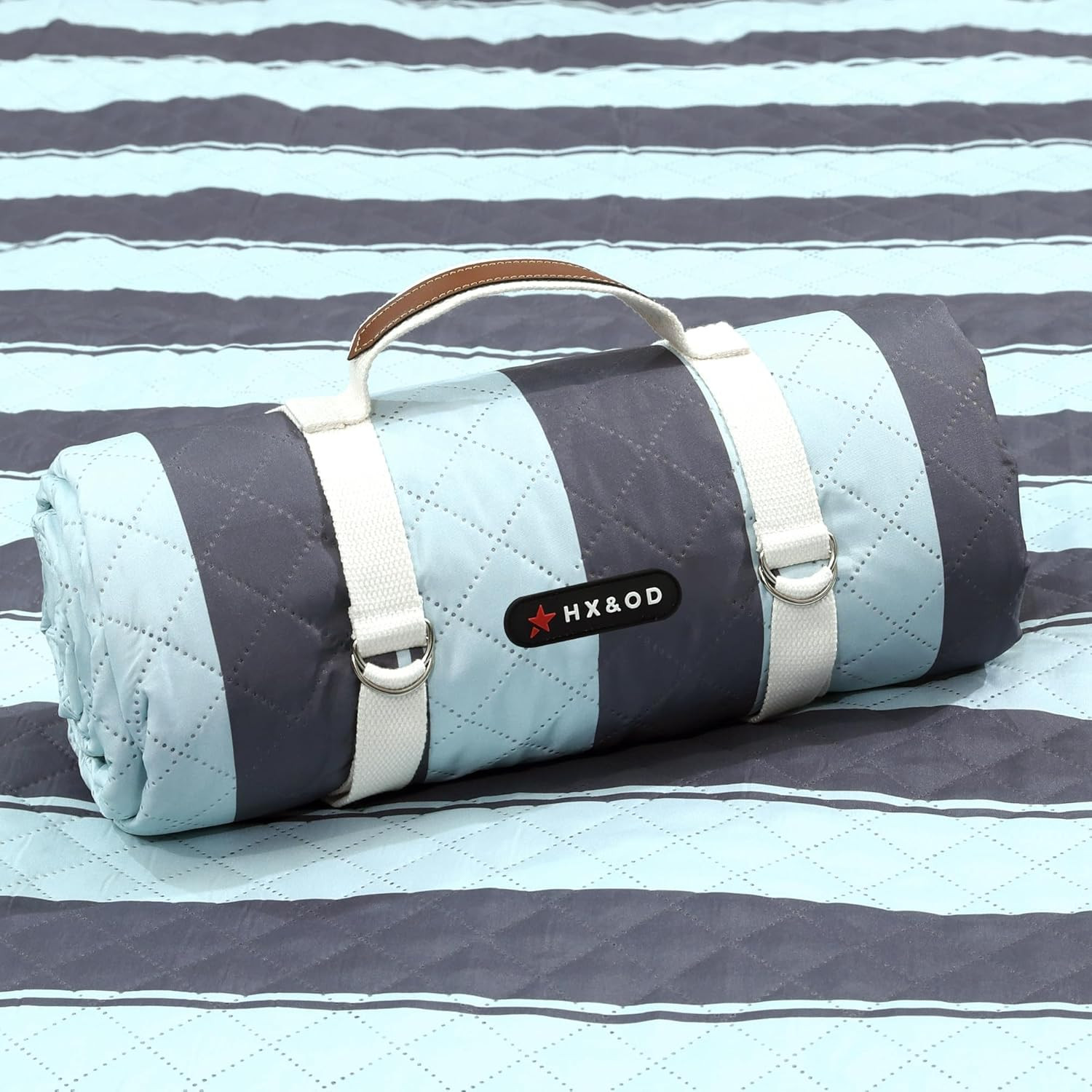 HX&OD Extra Large Picnic Outdoor Blanket, 80”X80” Waterproof Picnic Mat Foldable