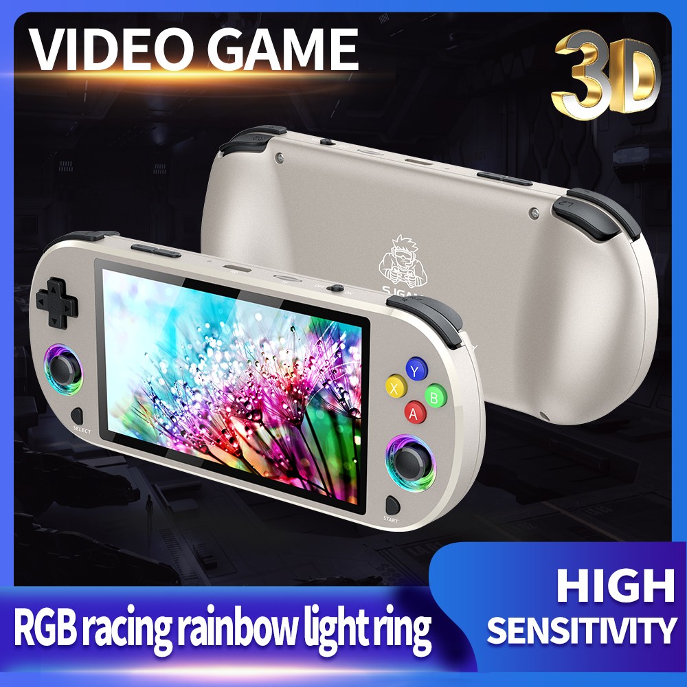 Handheld Video Game Console 5.0 Inch IPS Screen